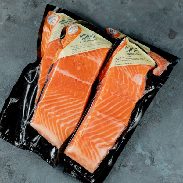 Філе Форелі малосол. Філе Форелі малосол.