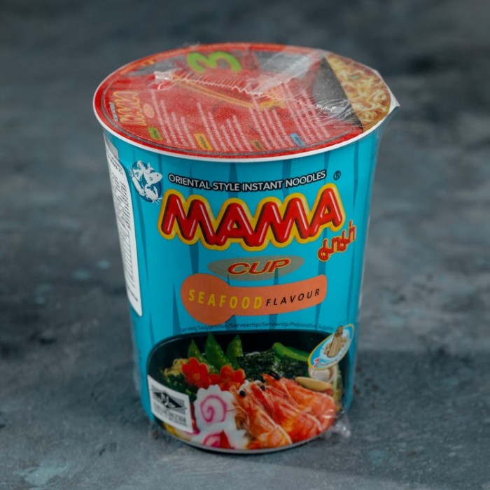Мівіна з морепродуктами в стаканчику ТМ "Mama" 70г