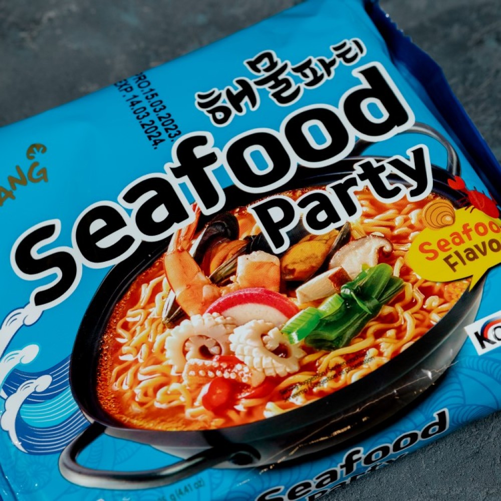 Локшина шв.пр. Seafood смак морепродуктів ТМ"Sam Yang" 0,125г