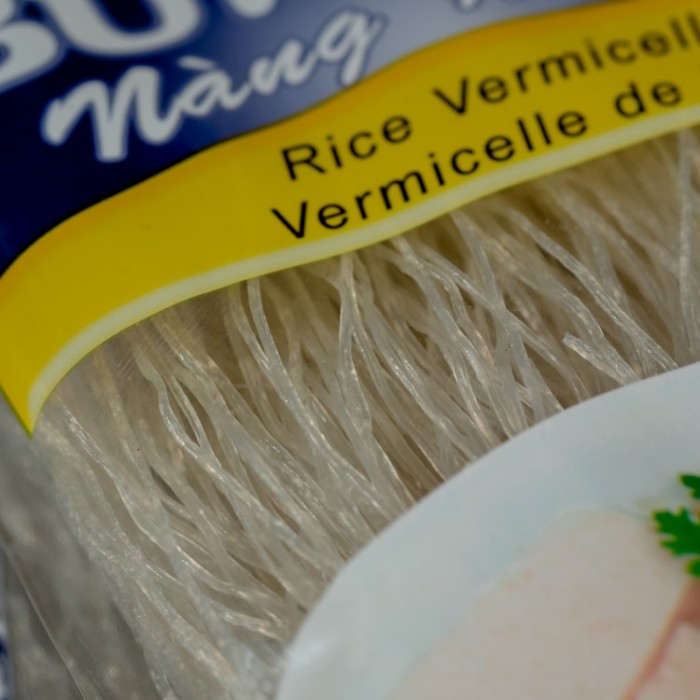Вермішель рисова 0,8 мм 200 г. (зелена)