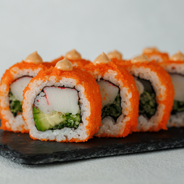 Рол Каліфорнія з крабом